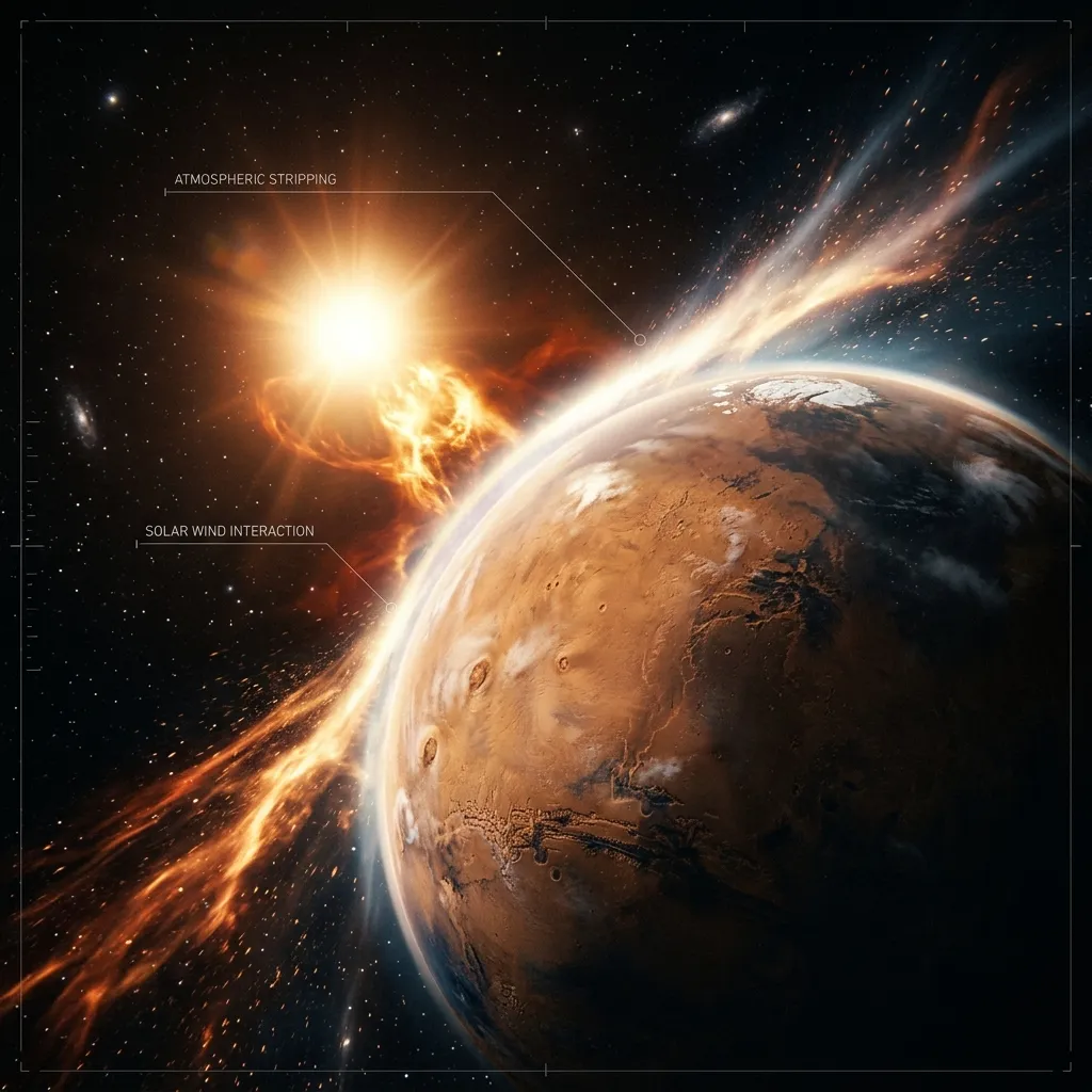 Diagram illustrating The Lost Atmosphere