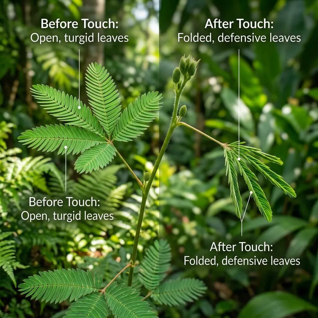 Diagram illustrating The Bashful Botanist