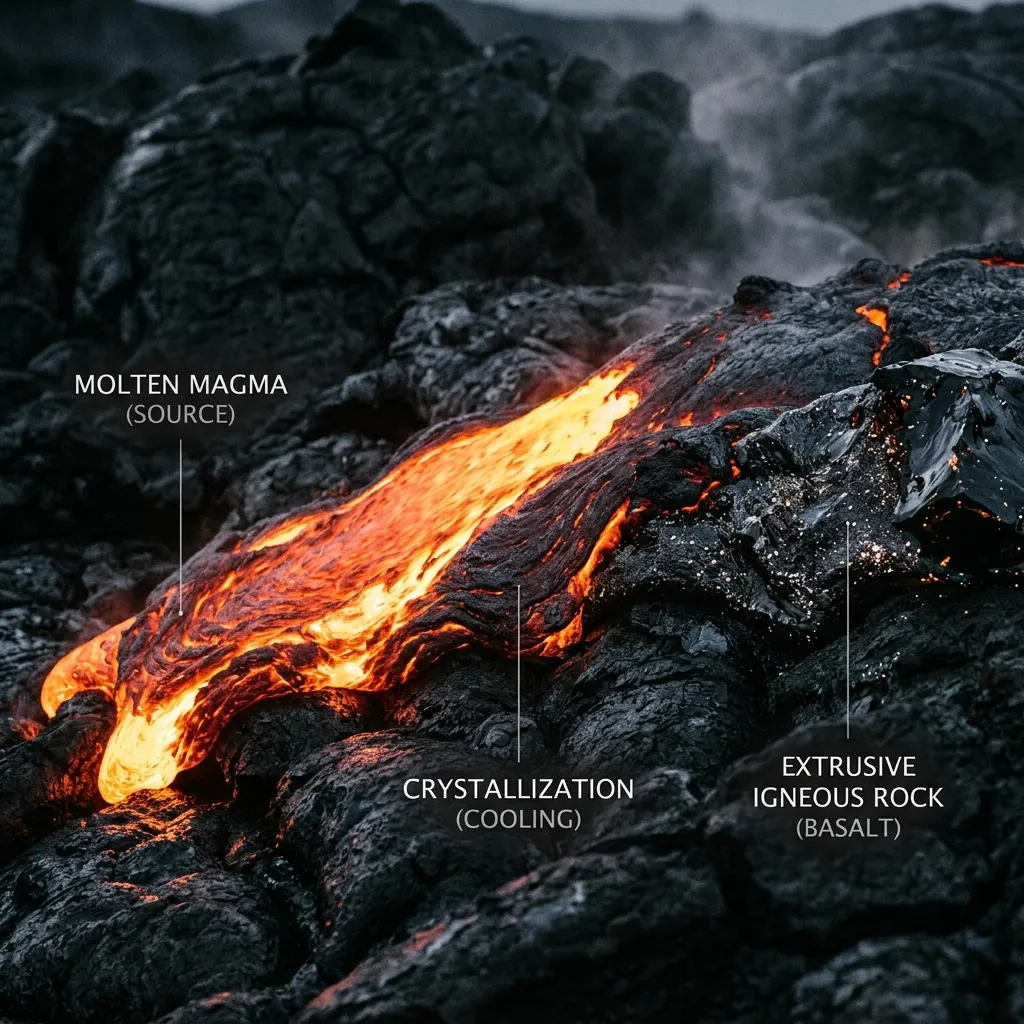 Diagram illustrating 1 Igneous Born of Fire