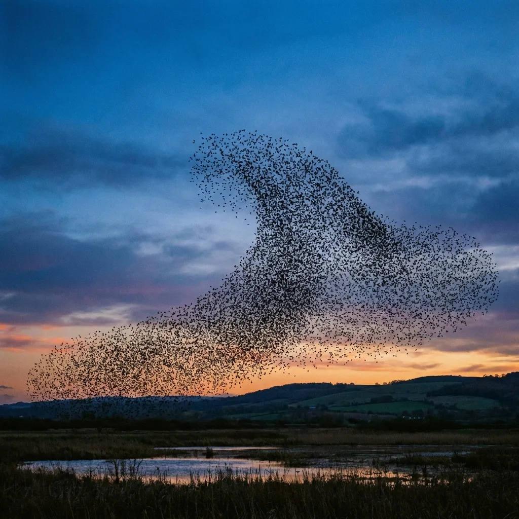 How Do Birds Flock?